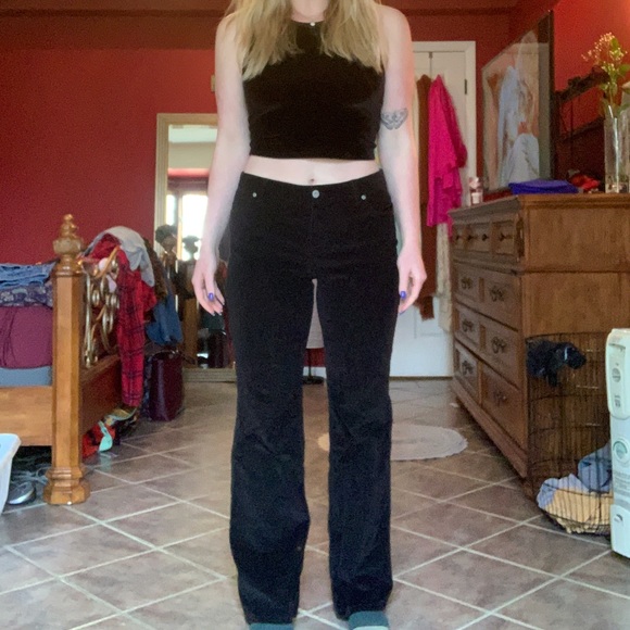 Jjill Black Corduroys - Picture 1 of 3